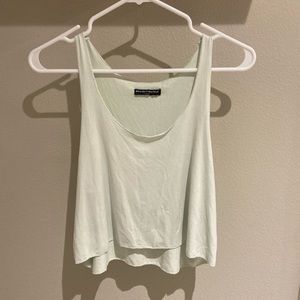 Brandy Melville Suede Cropped Tank